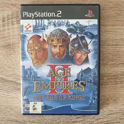 Age Of Empires II 2 - The Age Of Kings Sony PS2 Game | With Manual VGC • $24