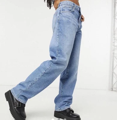 $60 • Buy BRAND NEW Bershka Blue Baggy Jeans  