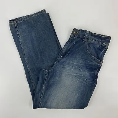 Ecko Unltd Jeans Mens 34 Blue Denim Pants Outdoors Casual 34x31 • $2.49