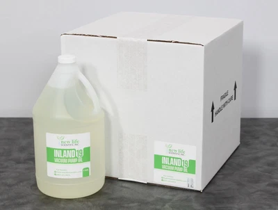 $243.03 • Buy Inland 19 Vacuum Pump Oil Case Pack 4x1 Gallon Edwards/ Welch/ Leybold/ Agilent