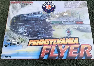 Lionel Pennsylvania Flyer O Gauge Train Set 6-31936 Complete Works Original Box • $119