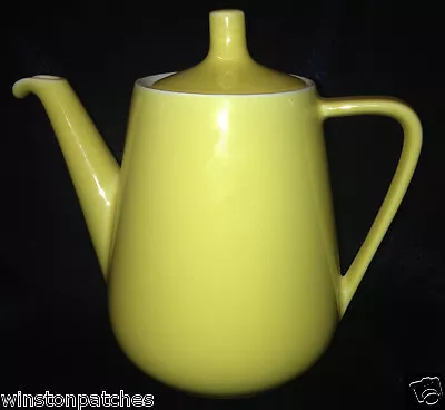 Villeroy & Boch Canary Yellow Individual Coffee Pot 2 Cup Teapot 5.5  Restaurant • $56.99