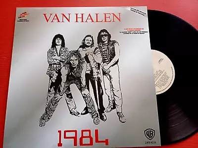 Van Halen-1984-LP Mexico Promo Radio Unique Cover PS • $36