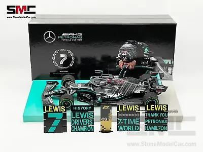 Mercedes F1 W11 Lewis Hamilton Turkey GP 2020 7x World Champion 1:18 MINICHAMPS • $269