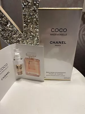 Chanel Coco Mademoiselle 200 Ml. Perfumed Moisturising Body Lotion Plus Sample • £44.99