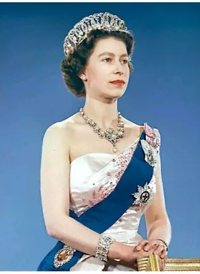 Her Majesty Queen Elizabeth Ii Rare Portrait 6 X 4  Photo Print Charity Listing • £3.49