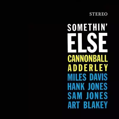Cannonball Adderley : Somethin' Else VINYL Limited  12  Album Coloured Vinyl • £17.95
