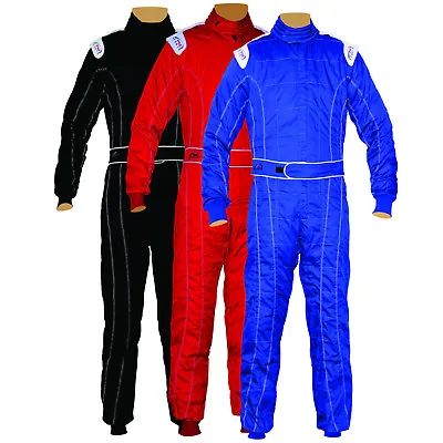 Kids Juniors Karting Race Go Kart Suits Overall One Piece Suit Indoor / Outdoor • £21.90