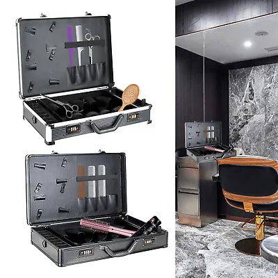 Pro Barber Stylist Suitcase Carrying Case For Clippers Scissor Trimmers Tool Box • $45