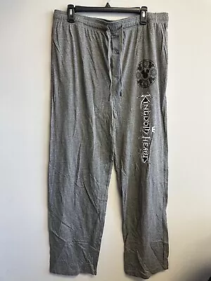 Kingdom Hearts Mens Lounge Pants NWOT Size X-Large Grey • $13.99