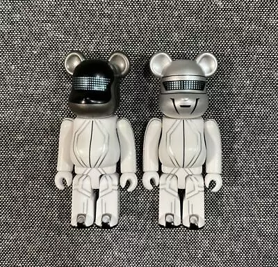 Bearbrick Series 21 Sf Daft Punk Set Of 2 Tron Disney Daftpunk 100 Be Rbrick • $135