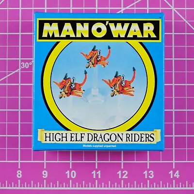 Man O War High Elf Dragon Riders - OOP - Games Workshop Manowar Elves Flyers • $42.95