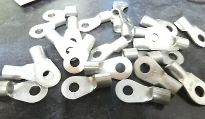 £8.75 • Buy 25x  6mm Crimp  Ring Terminals For 6 Awg Cable ( 10.5 To 16.5mm Csa) AMP 33465
