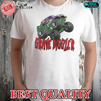 TOP Fashion! Grave Digger Monster Jam Truck T-Shirt Limited Edition S-5XL • $19.99