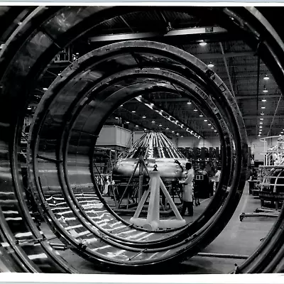 Orig. General Dynamics Photo NASA Atlas Mercury Tank Assembly Rocket Booster 5J • $10.75