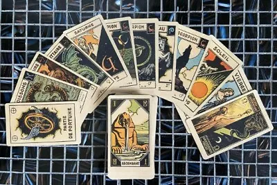 Astrological Tarot Deck New Shrink Wrapped Facsimile Of A Vintage French Deck • $33.33