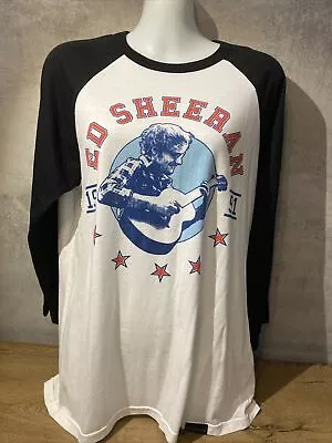 Ed Sheeran 1991 Tour Tshirt Official Merchandise Raglan Long Sleeve • £19.99