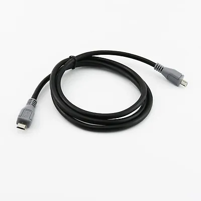 Micro USB B Male To Micro USB Male 5 Pin OTG Data Converter Adapter Cable 1M/3FT • $2.39