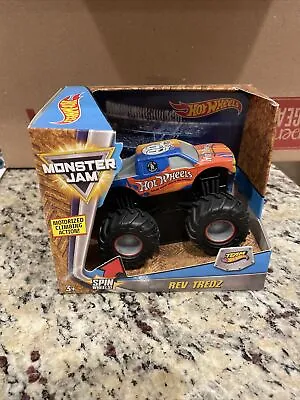 Firestorm Team Hot Wheels Truck Rev Tredz Monster Jam 2018 Htf • $24.95