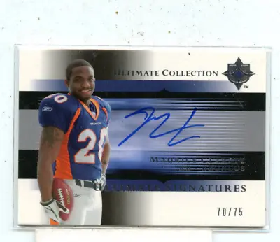 MAURICE CLARETT 2005 Upper Deck Ultimate Collection Signatures Rookie Auto /75 • $12.99