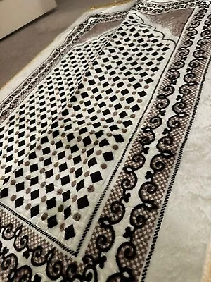 Extra Cushioned Prayer Mats Thick Padded Muslim Janamaz Non Slip 80 X 120cm • £13.50