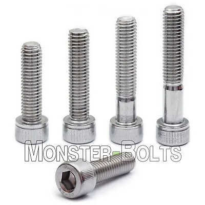 M4 Stainless Steel Socket Head Cap Screws A2 / 18-8 Metric DIN 912 0.70 Coarse • $7.71