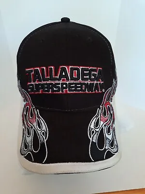 $14.50 • Buy Talladega Superspeedway Embroidered Raised Lettering With Flames Adjustable Hat