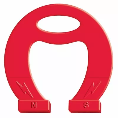 Massive Red Horseshoe Magnet - Science & Education (Pack Of 3) • $51.51