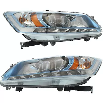 Headlight For 2014-2015 Honda Accord Left And Right Pair • $979.99