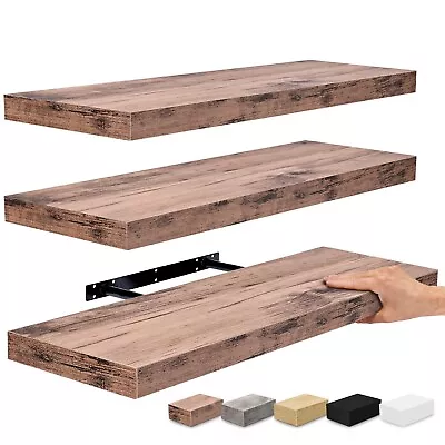 Sorbus 24 Inch Wall Mounted Floating Shelves For Wall Décor And Storage - 3-Pack • $39.99