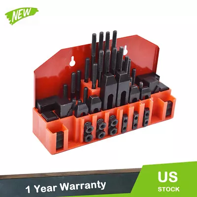 58 Pcs 1/2 T-Slot Clamping Kit Mill Machinist Set With 3/8-16 Studs • $58.95