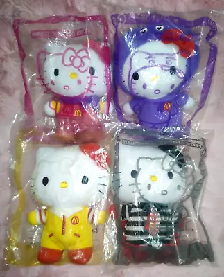 Set Of 4 Hello​ Kitty​ 2012 McDonald's Ronald Birdie​​ Grimace Hamburg... • $115.96