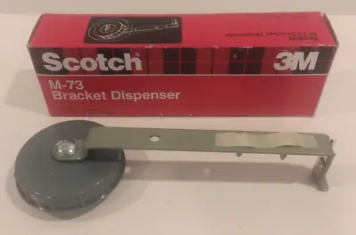 3M Scotch M-73 Bracket Dispenser Tape Dispenser With 3  Core TD3MM73 NEW • $23.99