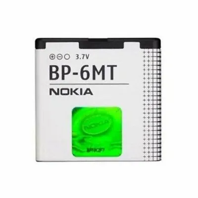£4.99 • Buy Genuine NOKIA BATTERY BP 6MT FOR E51 N81 N82(8G) E51 E51i N78 5610 6110 6720CNEW