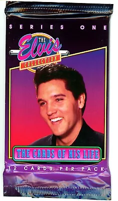 The Elvis Collection (Trading Cards) Series 1 - Sealed Pack (12 Cards) • $1.95