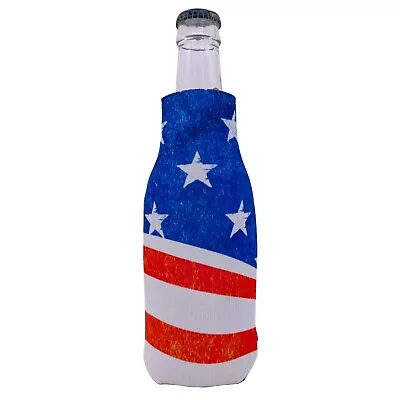 American Flag Vintage Beer Bottle Coolie • $8.39