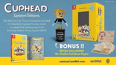 Cuphead Limited Edition Nintendo Switch Brand New Sealed • $94