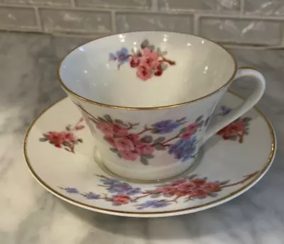 Limoges France Antique Tea Cup A. Lanternier  & Co. • $25