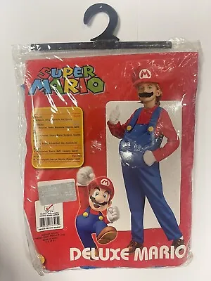 Super Mario Deluxe Mario Child Costume WITH Hat Gloves + More • $27.49