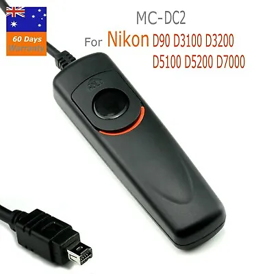 MC-DC2 Remote Shutter Release For Nikon D600 D90 D3100 D5100 D7000 D750 Z5 Z6 Z7 • $9.95