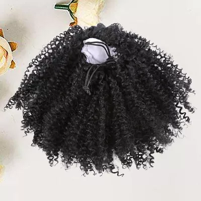 Donut Updo Hair Pieces Wave Lace Front Wigs Short Curly Wig Wavy Party Hair Wig • £12.55