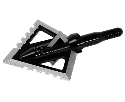 Magnus Outdoor BHSR-125-4 Black Hornet Serrated Razor Arrow/Bolt Broadheads • $45.67