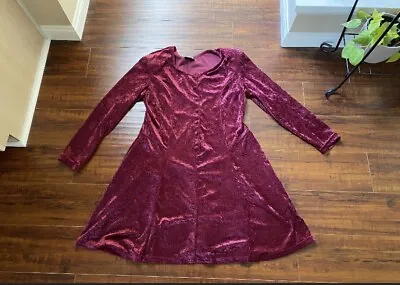 1990s Velvet Dress • $15