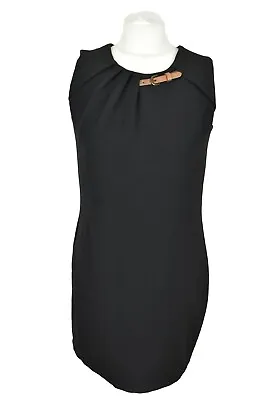£29.95 • Buy MASSIMO DUTTI Black Dress Size Eur XS Sleeveless Pullover Short Polyester