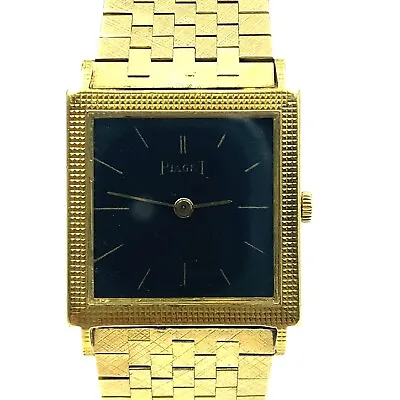 Vintage 18K Yellow Gold Piaget 9356 Manual Watch • $3300