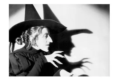 RARE Wizard Of Oz Promo PHOTO Wicked Witch Of The West Margaret Hamilton • $5.48