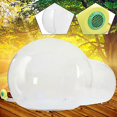 Inflatable Commercial Grade PVC Clear Eco Dome Camping Bubble Tent W/Blower 3M • $758.10