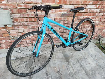 Trek FX 3 Women's 13  XS Hybrid Bike - Blue W/ Continental & Schwalbe Tires • $479.99