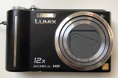 Panasonic LUMIX DMC-TZ7  Digital Camera - Black • £49.99