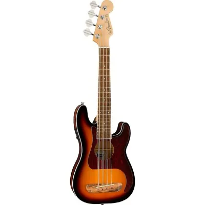 Fender Fullerton Precision Bass Acoustic-Electric Ukulele 3-Color Sunburst • $299.99